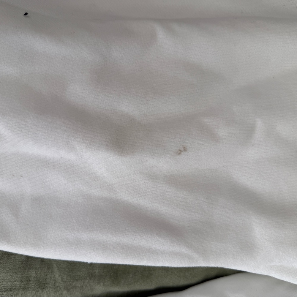 Aritzia White Cozy Fleece Sweatpants - Picture 4 of 5